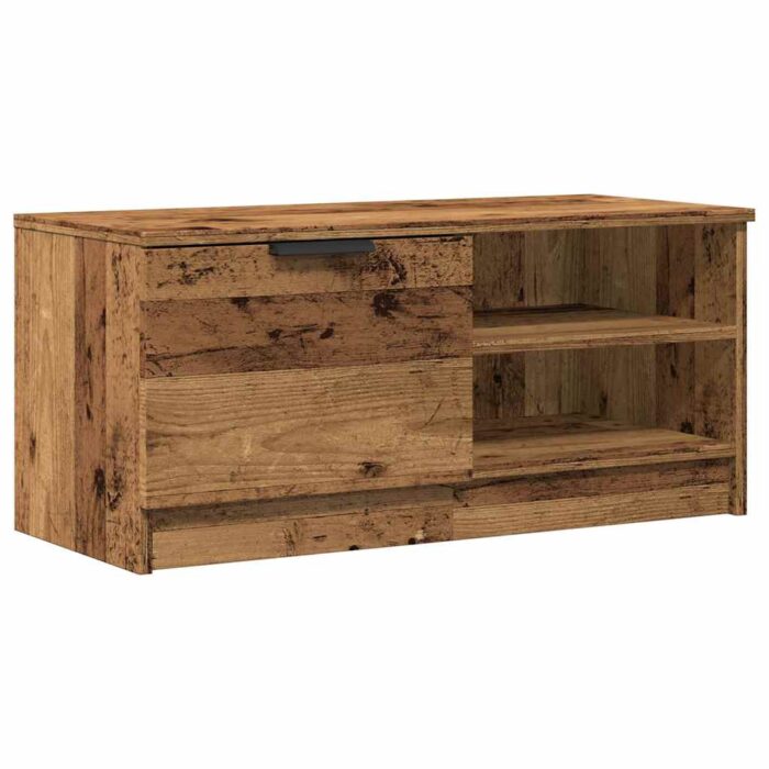 Meubles TV 2 pcs vieux bois 80x35x36,5 cm bois d'ingénierie – Image 3