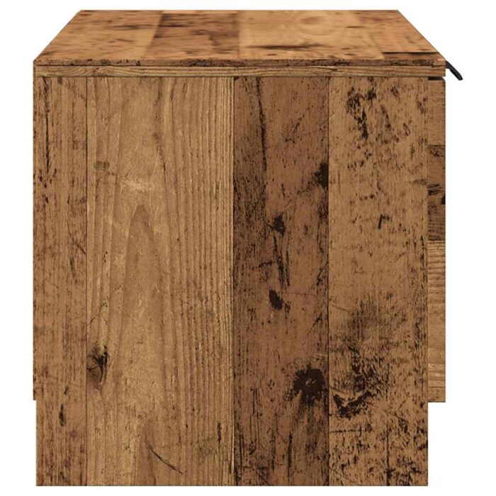 Meubles TV 2 pcs vieux bois 80x35x36,5 cm bois d'ingénierie – Image 5