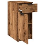 Armoire de bureau vieux bois 33x50x75 cm bois d'ingénierie – Image 6