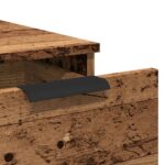 Armoire de bureau vieux bois 33x50x75 cm bois d'ingénierie – Image 7
