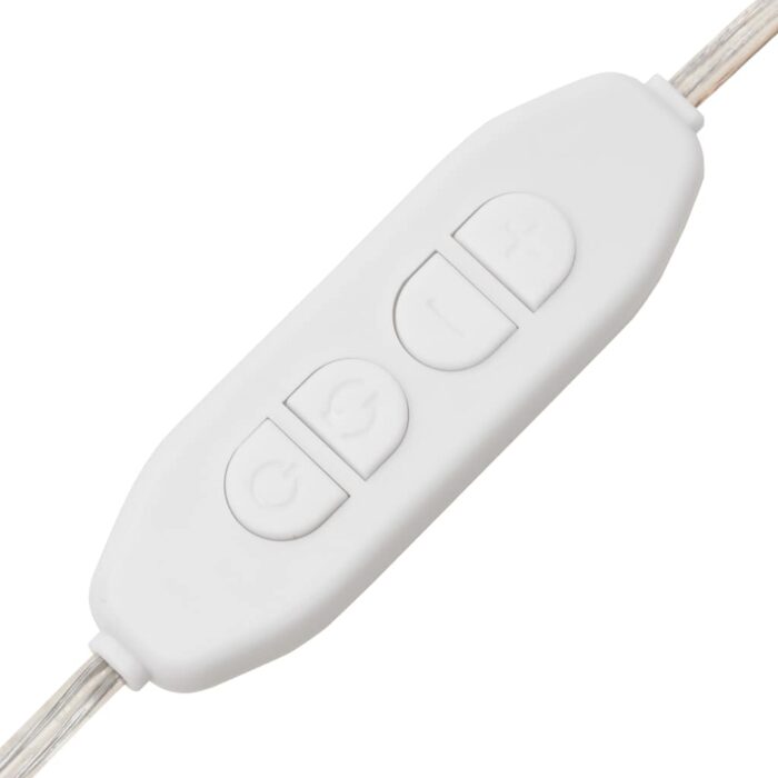 Armoire à miroir avec LED vieux bois 90x31,5x62 cm – Image 11