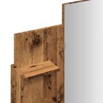 Coiffeuse avec miroir vieux bois 96x39x142 cm – Image 6