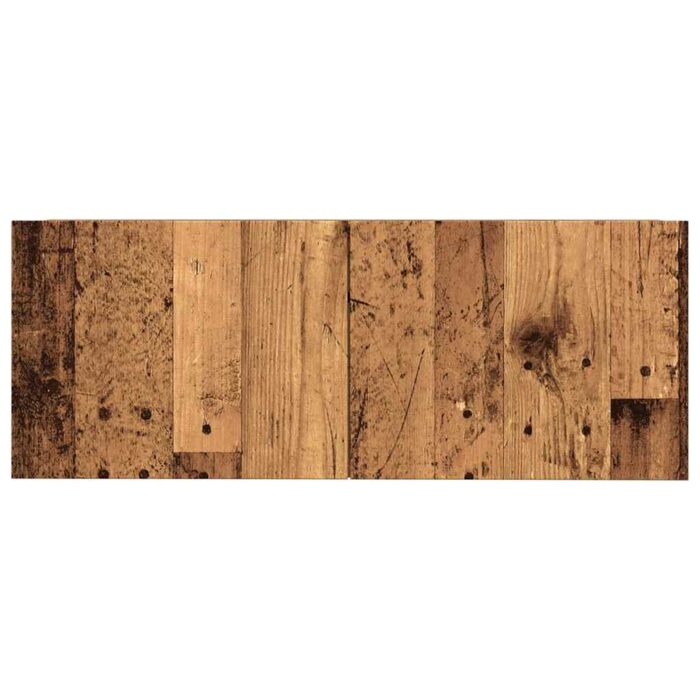 Meubles TV muraux 2 pcs vieux bois 80x30x30 cm – Image 3