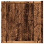 Meubles TV muraux 2 pcs vieux bois 80x30x30 cm – Image 4