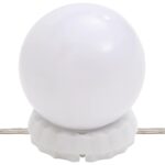 Coiffeuse avec LED vieux bois 74,5x40x141 cm – Image 12