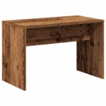 Tabouret de toilette vieux bois 70x35x45 cm bois d'ingénierie – Image 4