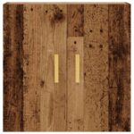 Armoire murale vieux bois 60x31x60 cm bois d'ingénierie – Image 2