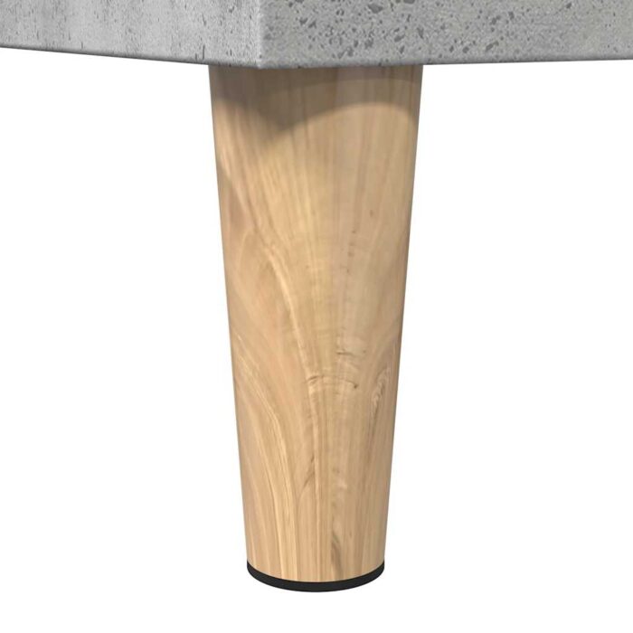 Armoire de salle de bain gris béton 30x30x190 cm – Image 7