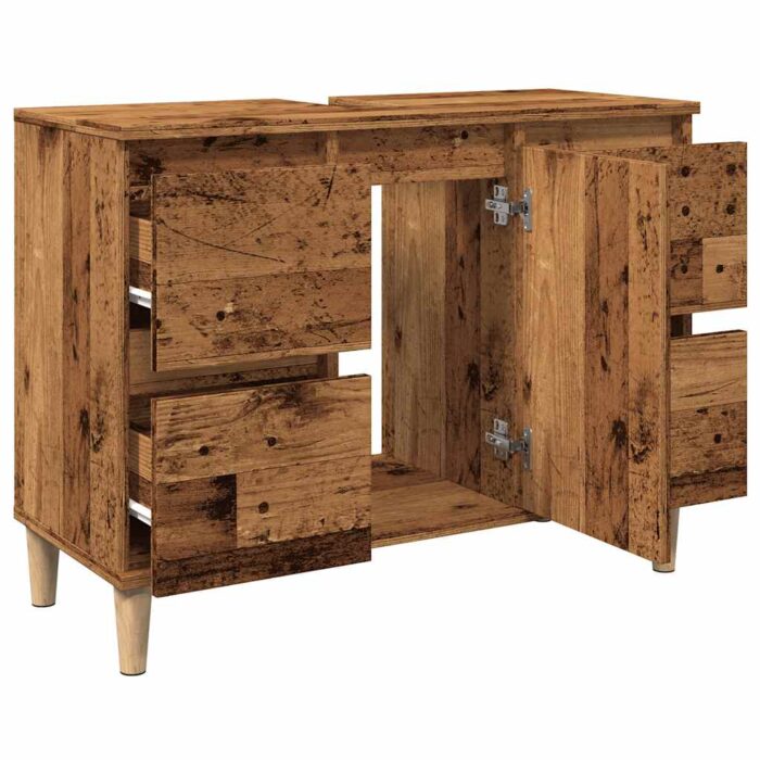 VXL8721158443755_g_en_hd_3.jpg Armoire d'évier vieux bois 80x33x60 cm bois d'ingénierie – Image 3