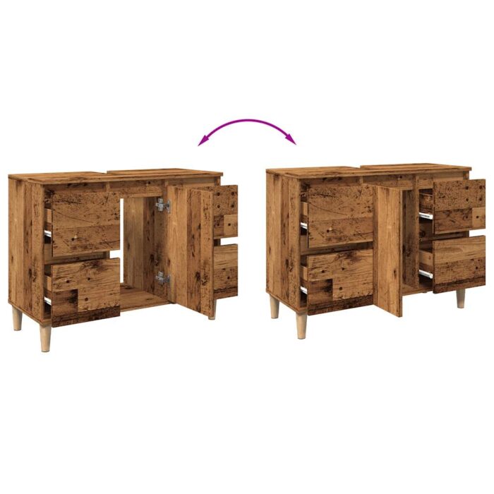 VXL8721158443755_g_en_hd_6.jpg Armoire d'évier vieux bois 80x33x60 cm bois d'ingénierie – Image 6