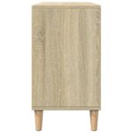 Armoire salle de bain chêne sonoma 80x33x60cm bois d'ingénierie – Image 5