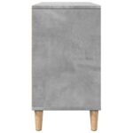 Armoire salle de bain gris béton 80x33x60cm bois d'ingénierie – Image 5