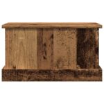 Boîtes de rangement vieux bois 30x50x28 cm bois d'ingénierie – Image 3