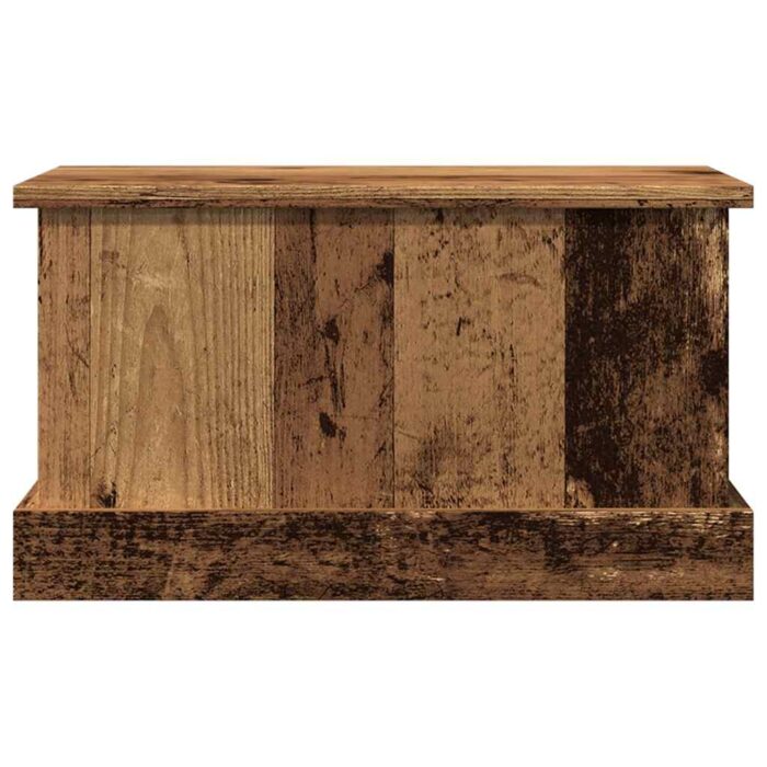 Boîtes de rangement vieux bois 30x50x28 cm bois d'ingénierie – Image 3
