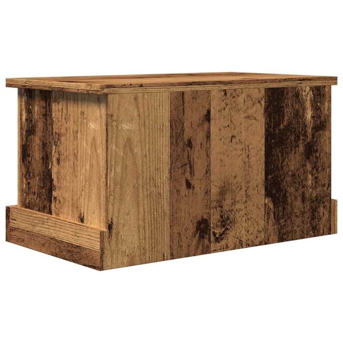 Boîtes de rangement vieux bois 30x50x28 cm bois d'ingénierie – Image 6