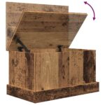 Boîtes de rangement vieux bois 30x50x28 cm bois d'ingénierie – Image 7