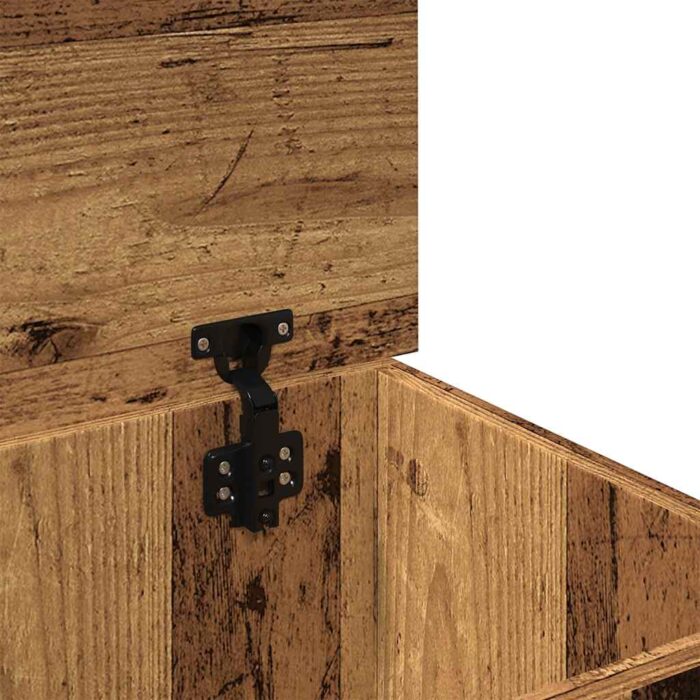 Boîtes de rangement vieux bois 30x50x28 cm bois d'ingénierie – Image 8