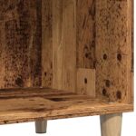 Armoire à disques vieux bois 84,5x38x89 cm bois d'ingénierie – Image 6