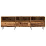 Meuble TV vieux bois 150x30x44,5 cm bois d'ingénierie – Image 2