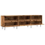Meuble TV vieux bois 150x30x44,5 cm bois d'ingénierie – Image 3