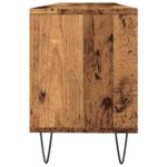 Meuble TV vieux bois 150x30x44,5 cm bois d'ingénierie – Image 4
