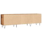 Meuble TV vieux bois 150x30x44,5 cm bois d'ingénierie – Image 5
