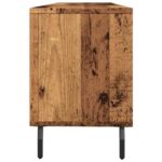 Meuble TV vieux bois 150x30x44,5 cm bois d'ingénierie – Image 4