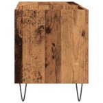 Armoire à disques vieux bois 84,5x38x48 cm bois d'ingénierie – Image 3