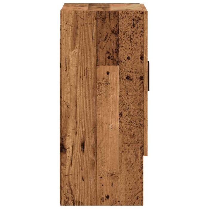 Armoire murale vieux bois 60x31x70 cm bois d'ingénierie – Image 3