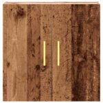 Armoire murale vieux bois 60x31x60 cm bois d'ingénierie – Image 2