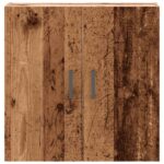 Armoire murale vieux bois 60x31x60 cm bois d'ingénierie – Image 2