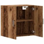 Armoire murale vieux bois 60x31x60 cm bois d'ingénierie – Image 5