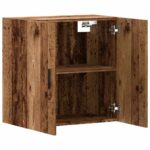 Armoire murale vieux bois 60x31x60 cm bois d'ingénierie – Image 5