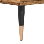 Table basse vieux bois 60x50x36,5 cm bois d'ingénierie – Image 5