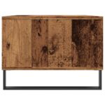 Table basse vieux bois 90x50x36,5 cm bois d'ingénierie – Image 4