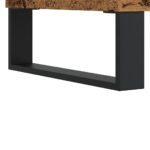 Meuble TV vieux bois 100x35x55 cm bois d'ingénierie – Image 7