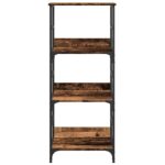 Bibliothèque vieux bois 50x33x117,5 cm bois d'ingénierie – Image 2