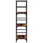 Bibliothèque vieux bois 50x33x117,5 cm bois d'ingénierie – Image 3