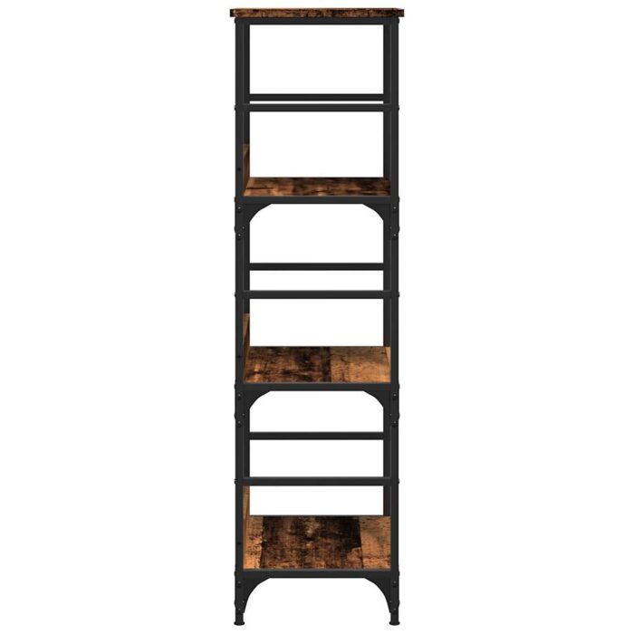 Bibliothèque vieux bois 50x33x117,5 cm bois d'ingénierie – Image 3