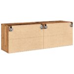 Meubles TV muraux 2 pcs vieux bois 60x30x41 cm – Image 6