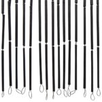 Rideau anti-insectes imprimé palmier 90x220 cm bambou – Image 4