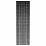 Rideau anti-insectes gris foncé 56 x 185 cm bambou – Image 2