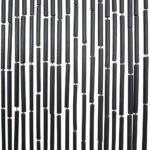 Rideau anti-insectes gris foncé 100x220 cm bambou – Image 5