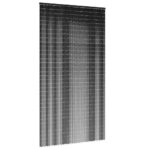 Rideau anti-insectes gris foncé 120x220 cm bambou