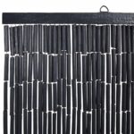 Rideau anti-insectes gris foncé 120x220 cm bambou – Image 3