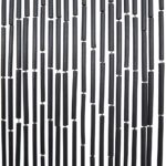 Rideau anti-insectes gris foncé 120x220 cm bambou – Image 5