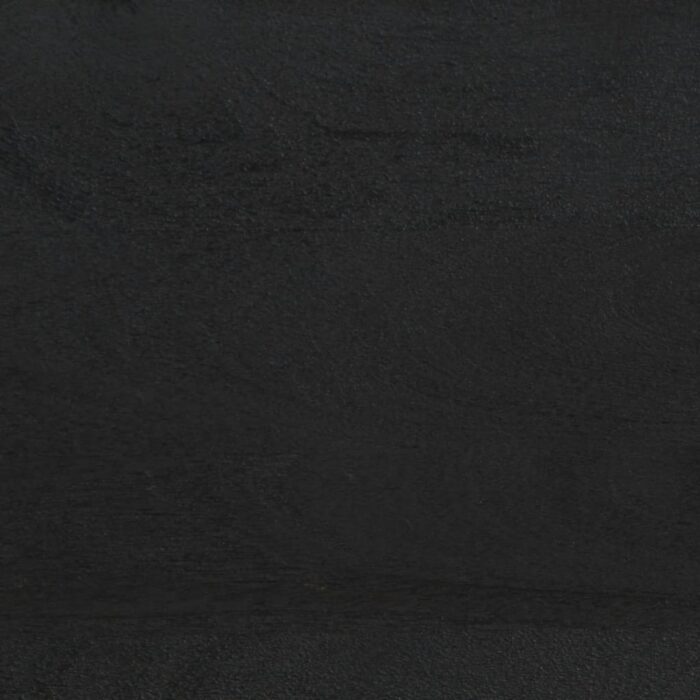 Meuble TV noir 70x33x46 cm bois d'ingénierie – Image 9