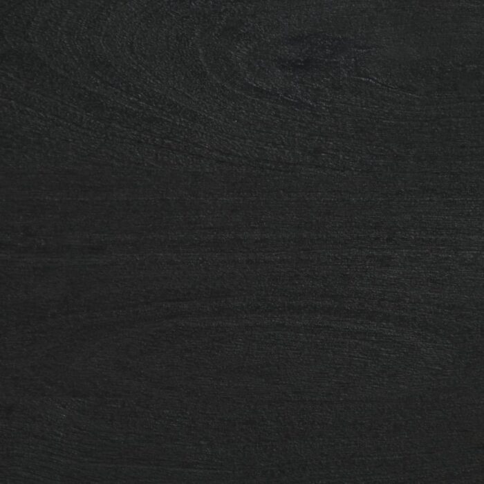 Table basse Noir 80x50x40 cm Bois d'ingénierie – Image 9