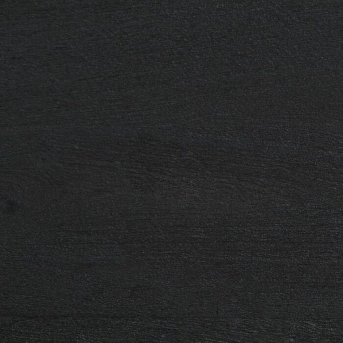 Table de chevet noir 50x33x60 cm bois d'ingénierie – Image 9