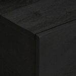 Table basse noir 100x54x40 cm bois d'ingénierie – Image 5